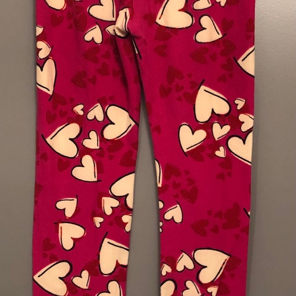 Girls Lularoe Heart Leggings - Picture 3 of 4